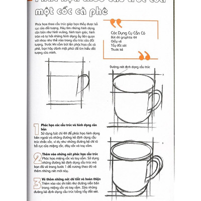 Bí Quyết Vẽ Tranh Chì Cho Người Mới Bắt Đầu (Tái Bản 2024)