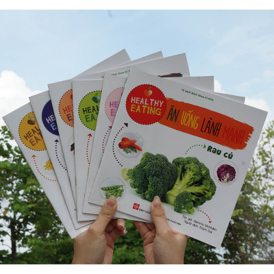 Combo (6 Tập): Healthy eating - Ăn uống lành mạnh