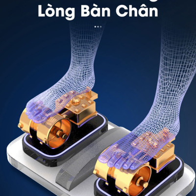 Ghế Massage Toàn Thân Lifesport LS-350 Plus, Ghế Massage Tích Hợp 5 Kỹ Thuật Và 8 Chương Trình Tự Động