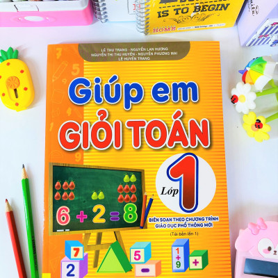 Sách - Giúp Em Giỏi Toán Lớp 1 - Biên soạn theo chương trình GDPT mới - ndbooks