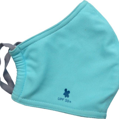 Khẩu trang chống nắng UPF50+ Blue  Zigzag MAS00115