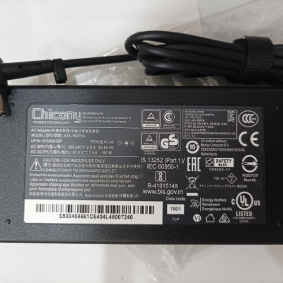 Sạc dành cho Laptop MSI (Adapter for) MSI Bravo 15 B5DD-085US 20V 7.5A hàng nhập khẩu