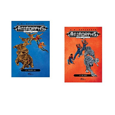 Combo 2 cuốn sách: Animorphs- người hóa thú - tập 7: Người lạ + Animorphs- ngươi hóa thú tập 9: Bí mật