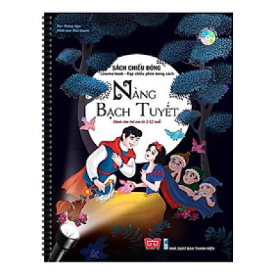 Sách Chiếu Bóng - Cinema Book - Rạp Chiếu Phim Trong Sách - Nàng Bạch Tuyết - Đinh Tị Books