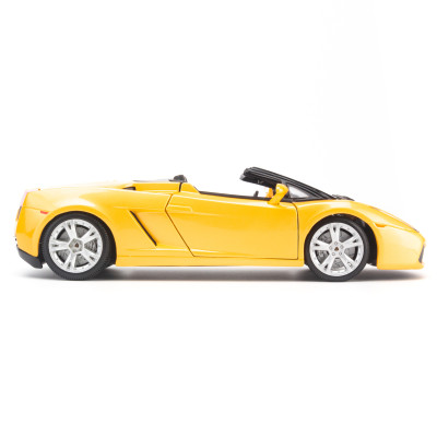 Mô Hình Xe Lamborghini Gallardo Spyder Yellow 1:18 Bburago - MH18-12016