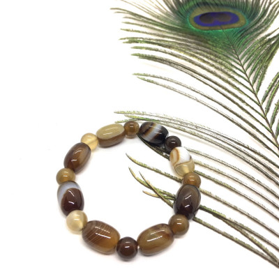 VÒNG TAY LU THỐNG VÂN ĐEN THU TÀI HÚT LỘC