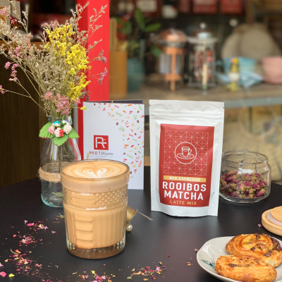 Bột Trà Đỏ Rooibos Matcha latte (Rooibos Matcha Latte Mix) - Superfood