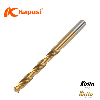 Bộ Mũi khoan kim loại thép gió hãng Kapusi Nhật Bản bộ 19 cái từ 1mm đến 10mm