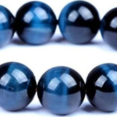 Vòng Tay Chuổi Hạt Opal Mắt Hổ Xanh Tự Nhiên 13MM