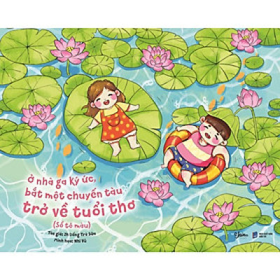 Sách Tô Màu - Ở Nhà Ga Ký Ức Bắt Một Chuyến Tàu Trở Về Tuổi Thơ - AZ Việt Nam