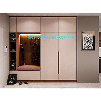 Tủ gỗ đựng quần áo phòng ngủ cao cấp (mã BL019)