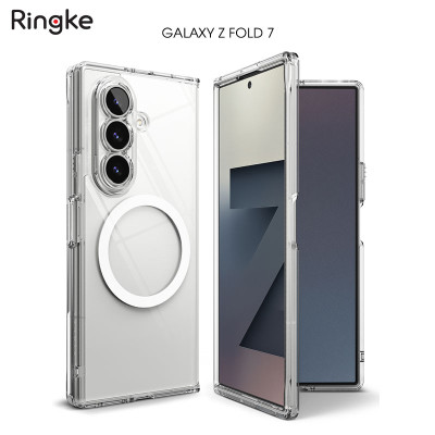 Ốp lưng cho Samsung Galaxy Z Fold 7 RINGKE Fusion Magnetic - Hàng Chính Hãng