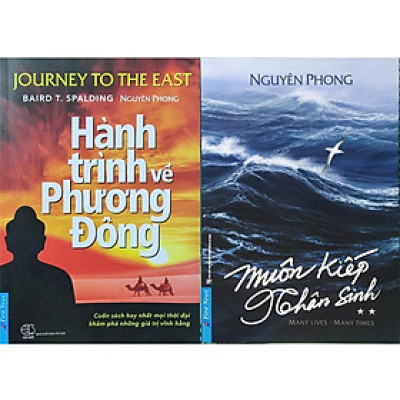 Sách - Combo 2 Cuốn: Hành Trình Về Phương Đông + Muôn Kiếp Nhân Sinh 2 ( Nguyên Phong )