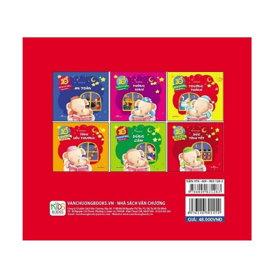 Sách - Bộ 10 Phút Mẹ Kể Con Nghe Trước Giờ Ngủ - Đức Tính Tốt - Chính Thông Book