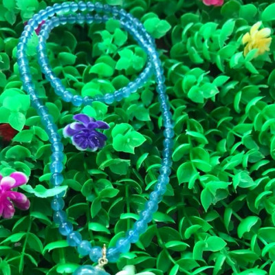 SỢI DÂY CHUYỀN ĐẸP XUẤT SẮC ĐÁ AQUA VIP MẶT TRÁI TIM  DÂY CHUYỀN ĐEO ĐẸP SANG - NHẸ NHÀNG - TỊNH TÂM  ĐẸP LẮM LUÔN NHE CHỊ EM ƠI  MÀU XANH AQUA NHẸ NHÀNG ĐẸP 100% ĐÁ THIÊN NHIÊN