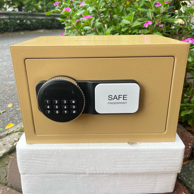 Két sắt mini thông minh cao cấp khóa vân tay, mật mã điện tử an toàn. Két hiện đại, nhỏ gọn cho gia đình kích thước lớn