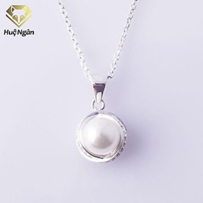 Dây chuyền bạc Ý 925 Huệ Ngân - Nơ đẹp PP1229