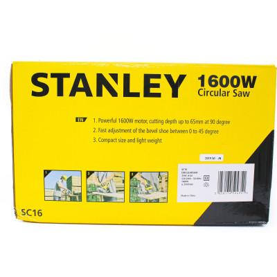 Máy cưa cầm tay 1600W- 190mm Stanley SC16-B1