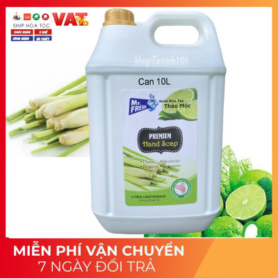 Combo 2 can Nước rửa tay khử mùi Mr.Fresh 5L Hương Quế & Hương Táo (5l/can)
