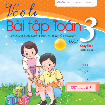 Sách - Vở Ô Li Bài Tập Toán 3 (Biên Soạn theo CT GDPT mới) - ndbooks