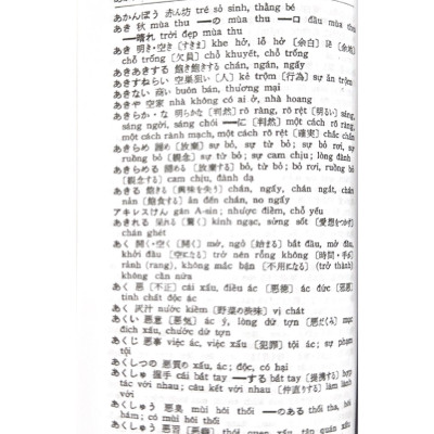 Từ Điển Nhật - Việt - Tác Giả Takeuchi Yonosuke - Vanlangbooks