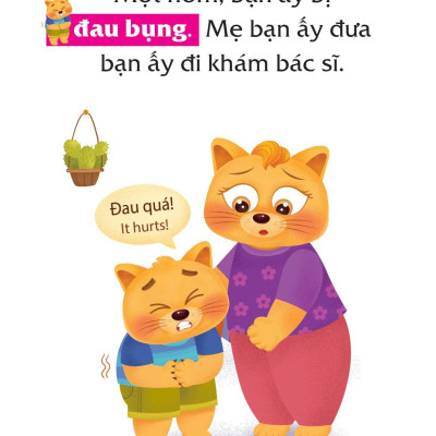 Truyện Tranh Song Ngữ Việt-Anh Cho Bé - Cắn Móng Tay Là Xấu Lắm Đấy! - Biting Your Nails Is A Bad Habit