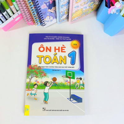 Sách - Bộ 2 cuốn Ôn Hè Toán + Tiếng Việt 1 Kết Nối - ndbooks