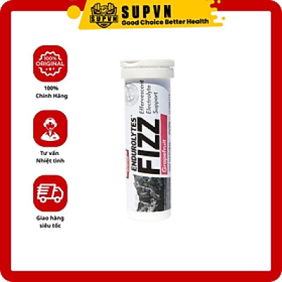 Viên Sủi Điện Giải Endurolytes Fizz Bổ Sung Khoáng Chất Cho Người Tập Thể Thao, Chạy Bộ, Đạp Xe