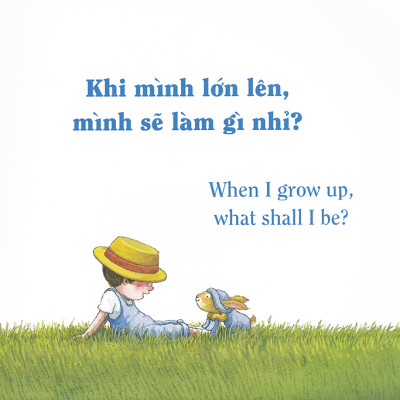 Sách Tranh Song Ngữ - Mình Có Thể Làm Bất Cứ Việc Gì! – I Can Be Anything! Tái bản 2021