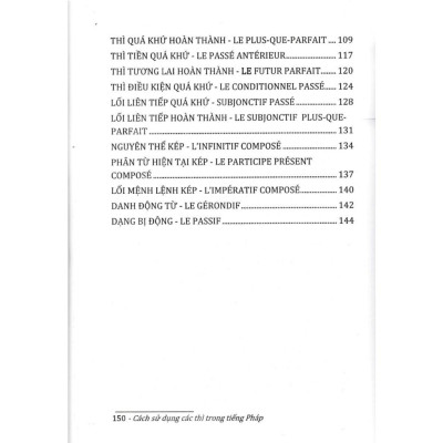 Sách - Cách Sử Dụng Các Thì Trong Tiếng Pháp - Lê Minh Cẩn - Hồng Ân