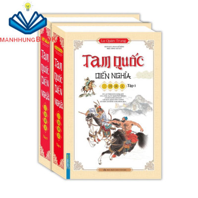 Sách - Combo 2c Tam quốc diễn nghĩa(2 tập) +tây hán diễn nghĩa