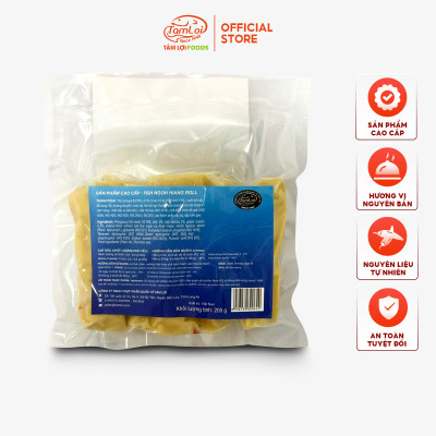 Tàu hủ ky cuộn cá hành ớt Tâm Lợi, loại cao cấp - Đảm bảo sức khoẻ - Giao nhanh trong 3h - 500 gram