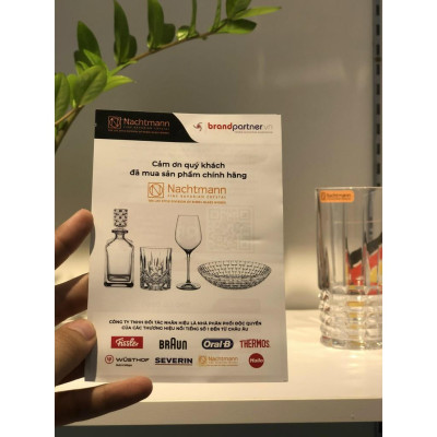 Bộ 4 ly pha lê cao Nachtmann Highland - SX tại Đức - Hàng chính hãng