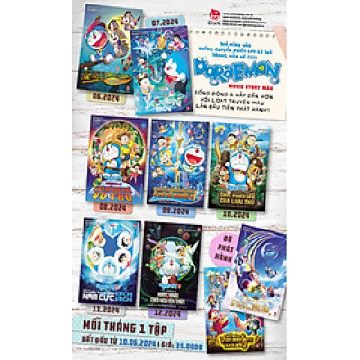 Truyện tranh Doraemon Movie Story màu full 10 tập (Chang Book)