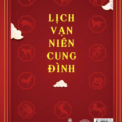 Sách Lịch Vạn Niên Cung Đình, THS. Nguyễn Mạnh Linh, Tái bản 2024, 2HBooks
