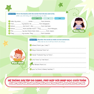 Phiếu Bài Tập Cuối Tuần Tiếng Anh 4 - Global Success (35 Tuần Học)  - MEGA