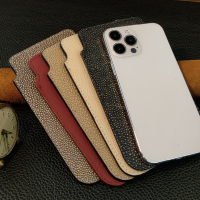 Bao da rút IONECASE cho điện thoại 15 Pro Max, 14 Pro Max, 13 Pro Max..Da Bò Thật mẫu 4