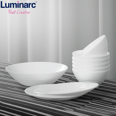 Bát (chén) ăn cơm thủy tinh Luminarc Harena 12cm N5418 | Hàng chính hãng