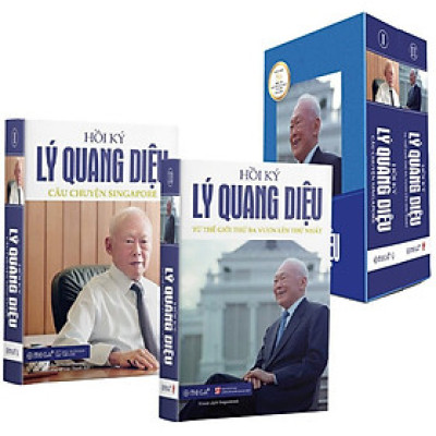 (Bộ Hộp 2 Cuốn) Hồi Ký Lý Quang Diệu - Tập 1 & Tập 2 - Tái bản 2023 - (bìa mềm)