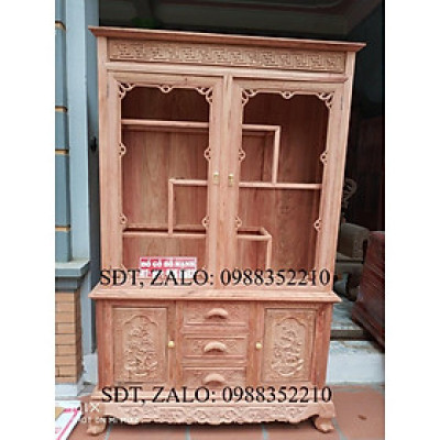 Tủ rượu hình chữ nhật loại 1m2