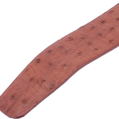 Thắt Lưng Nam Da Đà Điểu Bản Lớn Da Hột Huy Hoàng HT4436 - Nâu Đỏ