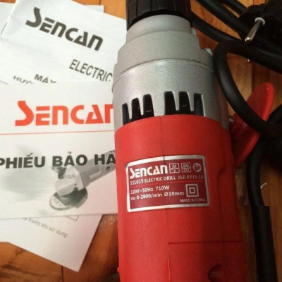 MÁY KHOAN 13MM 710W 531015 SENCAN - HÀNG CHÍNH HÃNG