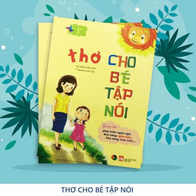 Sách Thơ Cho Bé Tập Nói