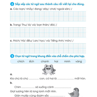 Bài Tập Bổ Trợ Tiếng Việt Cơ Bản Và Nâng Cao Lớp 1 - Tập 2 _MEGA