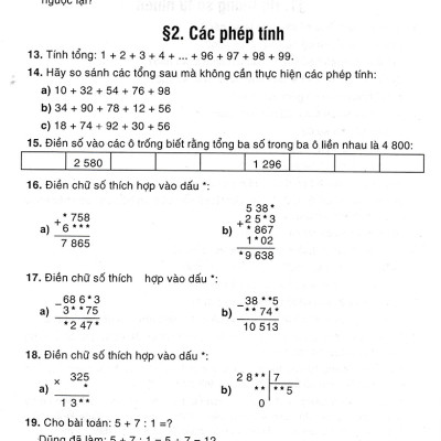 Bài Tập Cơ Bản Và Nâng Cao Toán 4 (Dùng Chung Cho Các Bộ SGK Hiện Hành) _HA