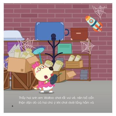 Kỹ Năng Sống - Cùng Wolfoo Rèn Kỹ Năng An Toàn - Khi Xảy Ra Hỏa Hoạn - Bản Quyền