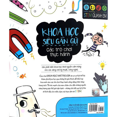 Sách-Stem quanh em-Khoa học siêu gần gũi