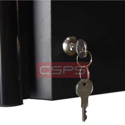 Tủ dụng cụ treo tường CSPS 61cm - 01 ngăn màu đen 61cm W x 35.5cm D x 61cm H