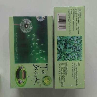 Combo Trà thảo dược bồ công anh chính hãng Dandelion loại  lớn 50 túi lọc ngừa ung thư (Bộ: 2 Hộp)