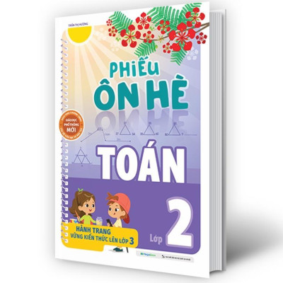 Sách - Phiếu Ôn Hè Toán Lớp 2 - Megabook
